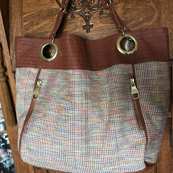 Steve Madden Faux Leather Tote EEUC! - Picture 2 of 4